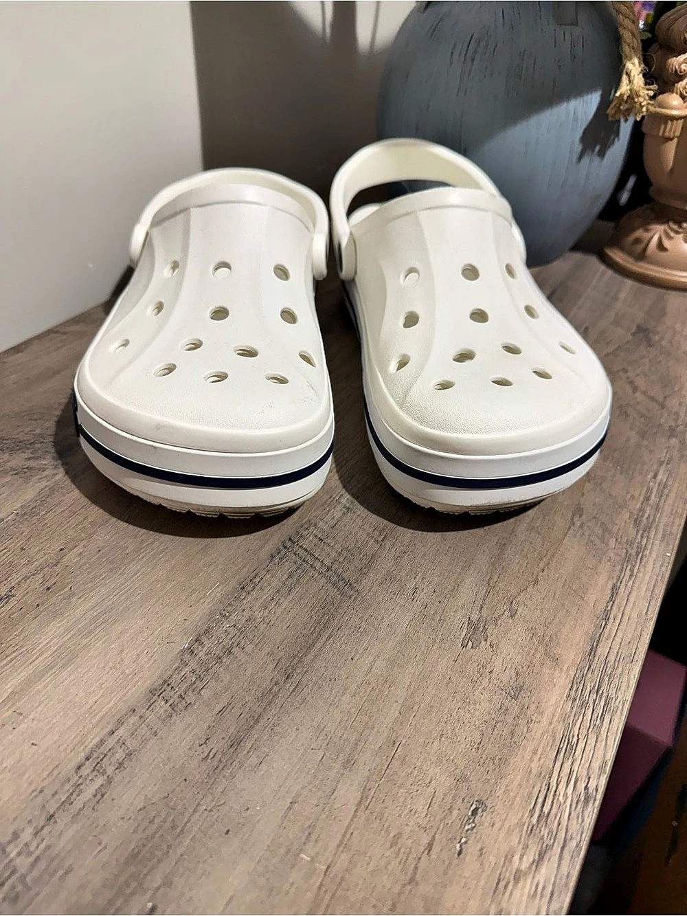 Crocs Crocband Clog White US 10